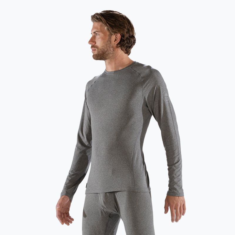 Мъжка термоактивна блуза Surfanic Bodyfit Crewneck charcoal 5