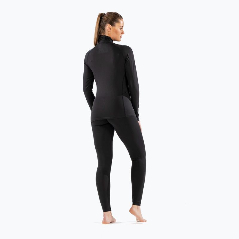 Дамска термоактивна блуза Surfanic Cozy Zip Neck black 4