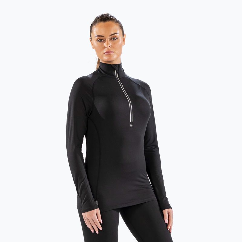 Дамска термоактивна блуза Surfanic Cozy Zip Neck black 5