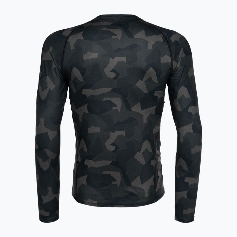 Мъжка термоактивна блуза Surfanic Bodyfit Limited Edition Crew Neck forest geo camo 5