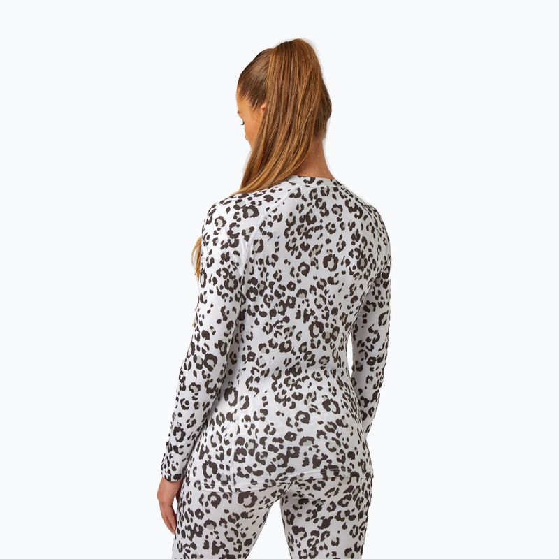 Дамски Surfanic Cozy Limited Edition Thermal Longsleeve Crew Neck snow leopard 3