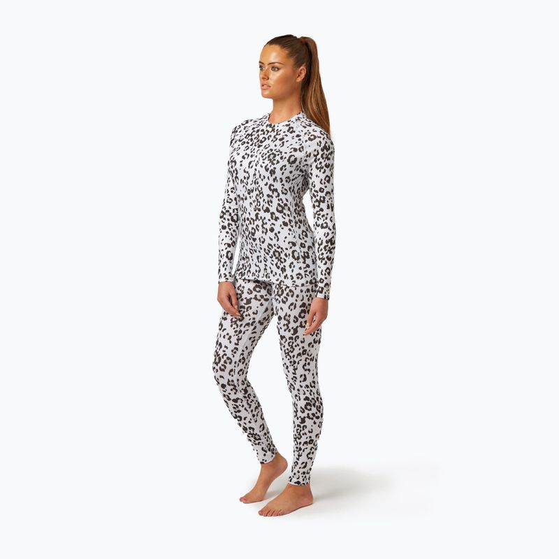 Дамски Surfanic Cozy Limited Edition Thermal Longsleeve Crew Neck snow leopard 2