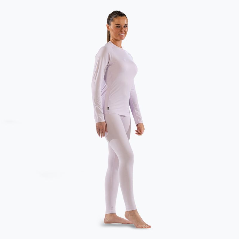 Дамска термоактивна блуза Surfanic Cozy Crewneck icey lilac 2