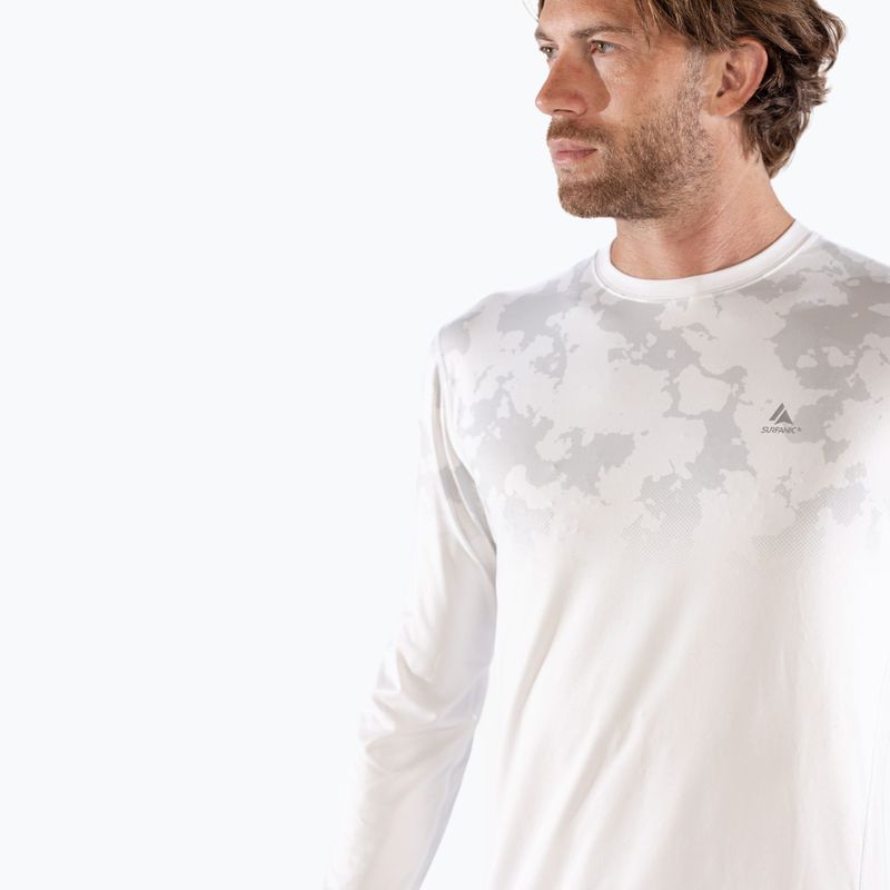 Мъжка термоактивна блуза Surfanic Bodyfit CarbonDri Limited Edition Crew Neck optic white 6