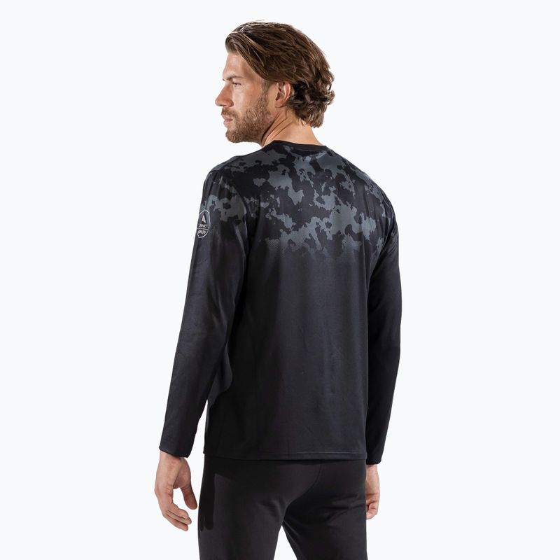 Мъжка термоактивна блуза Surfanic Bodyfit CarbonDri Limited Edition Crew Neck black 3