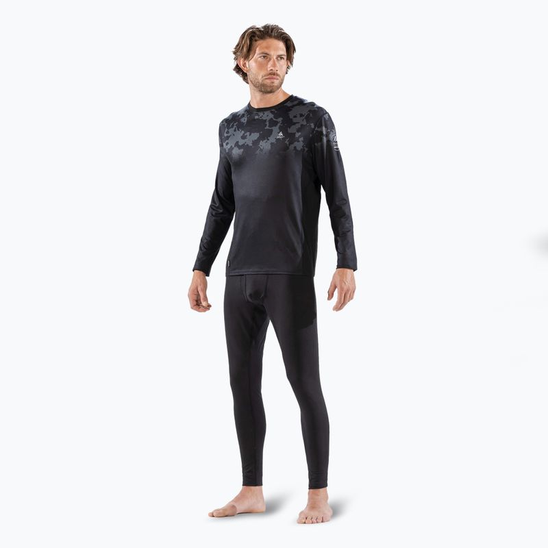 Мъжка термоакивна блуза с дълъг ръкав Surfanic Bodyfit CarbonDri Limited Edition Crew Neck black 5