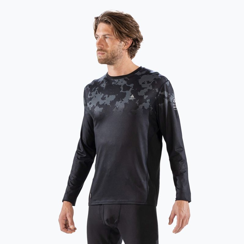 Мъжка термоактивна блуза Surfanic Bodyfit CarbonDri Limited Edition Crew Neck black 7