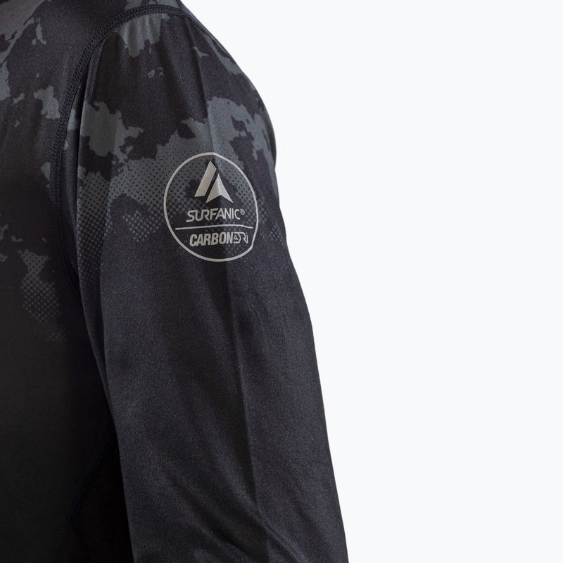 Мъжка термоакивна блуза с дълъг ръкав Surfanic Bodyfit CarbonDri Limited Edition Crew Neck black 9