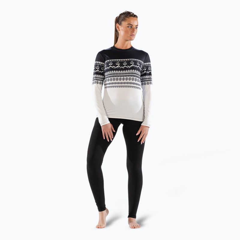 Дамска термоактивна блуза Surfanic Cozy CarbonDri Limited Edition Crew Neck black 2
