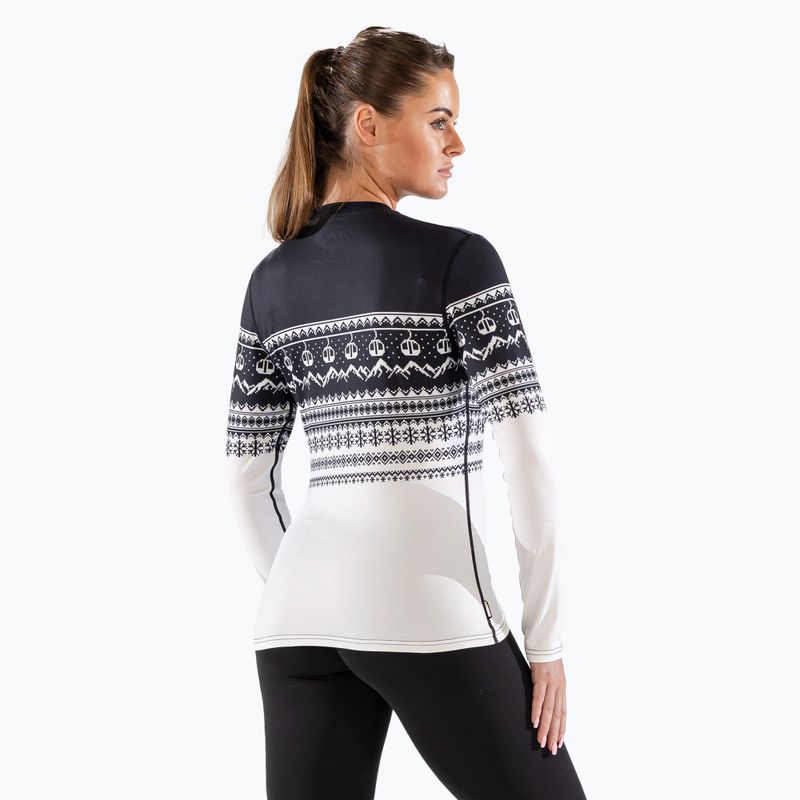 Дамска термоактивна блуза Surfanic Cozy CarbonDri Limited Edition Crew Neck black 3