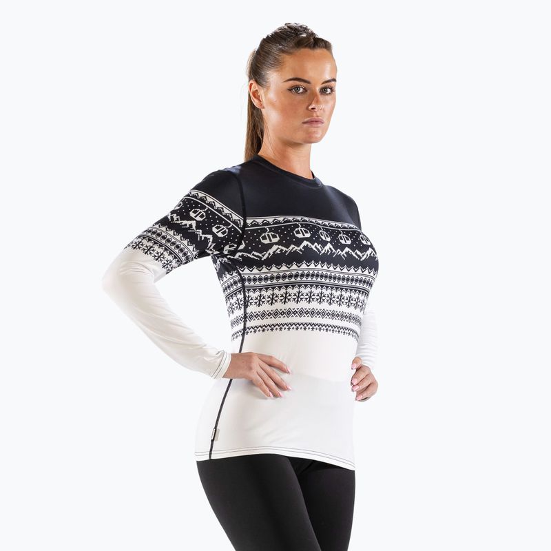 Дамска термоактивна блуза Surfanic Cozy CarbonDri Limited Edition Crew Neck black 4