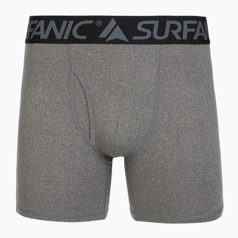 Мъжки термоактивни боксерки Surfanic Carbondri 3 чифта black/grey/khaki 2