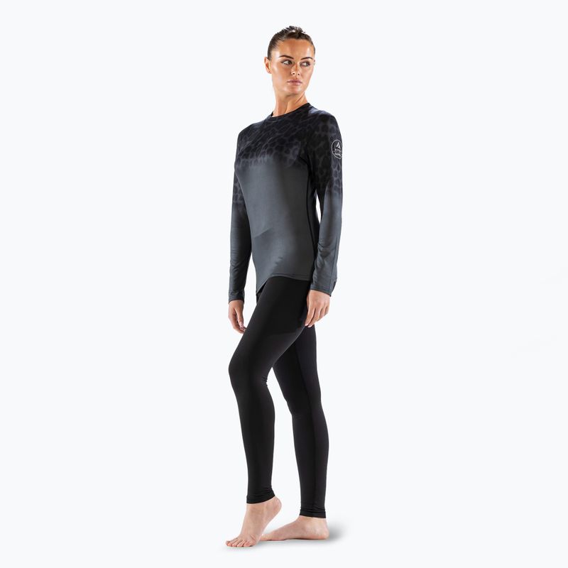 Дамска термоактивна блуза Surfanic Cozy CarbonDri Limited Edition Crew Neck jet black 2