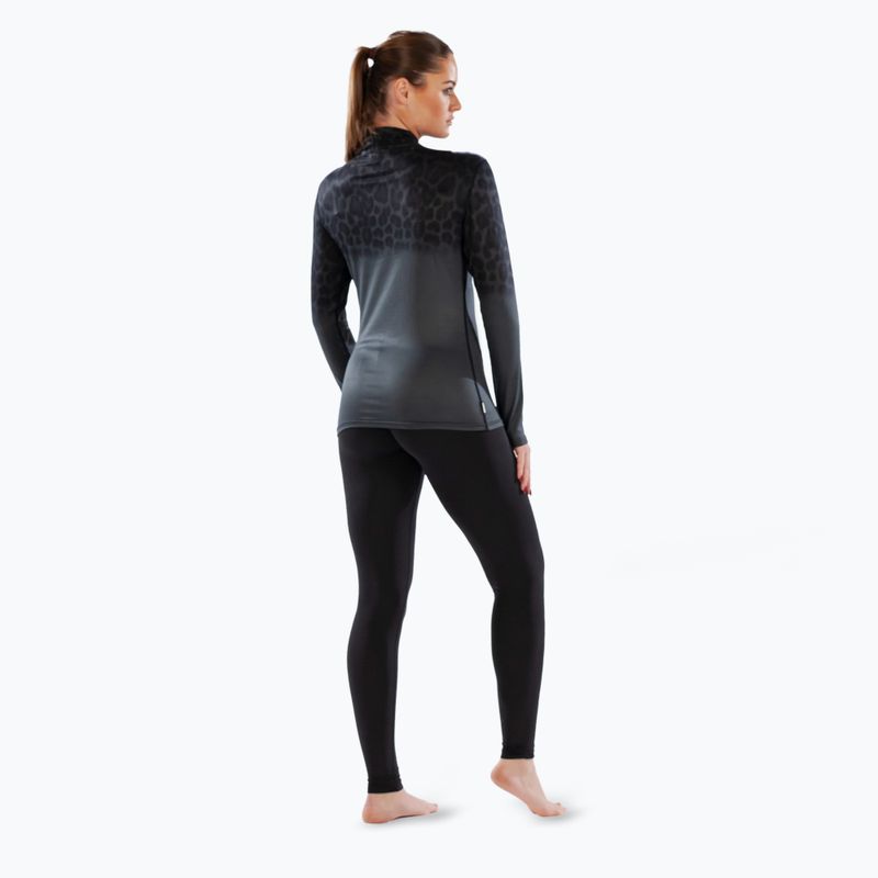 Дамска термоакивна блуза с дълъг ръкав Surfanic Cozy CarbonDri Limited Edition Zip Neck black 6