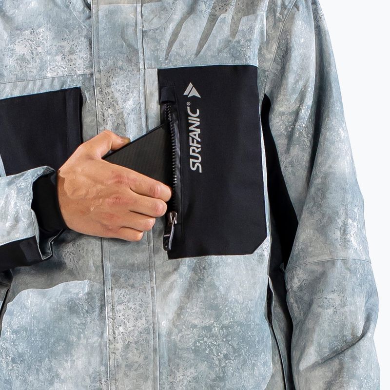 Мъжко скиорско яке Surfanic Avalanche Concrete grey 7