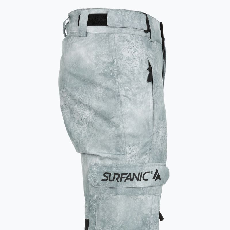 Мъжки скиорски панталони Surfanic Tactical Concrete grey 11