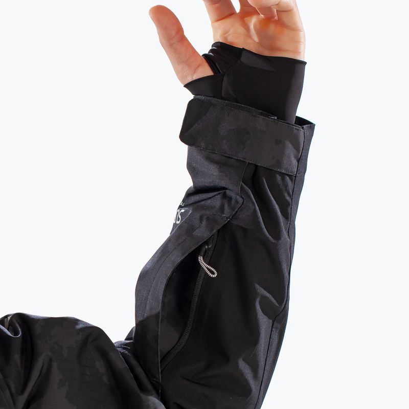 Мъжко скиорско яке Surfanic Whiteroom Map black 13