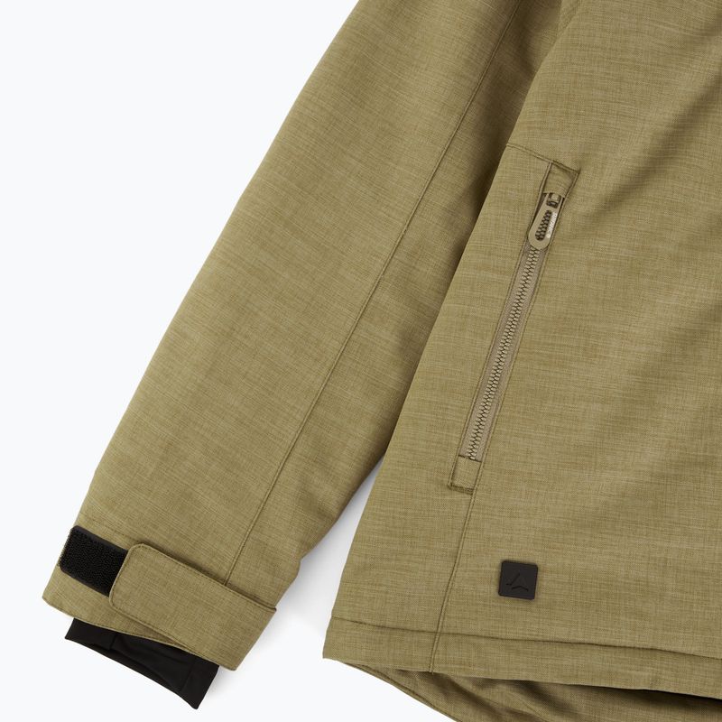 Дамско скиорско яке Surfanic Carve olive 3