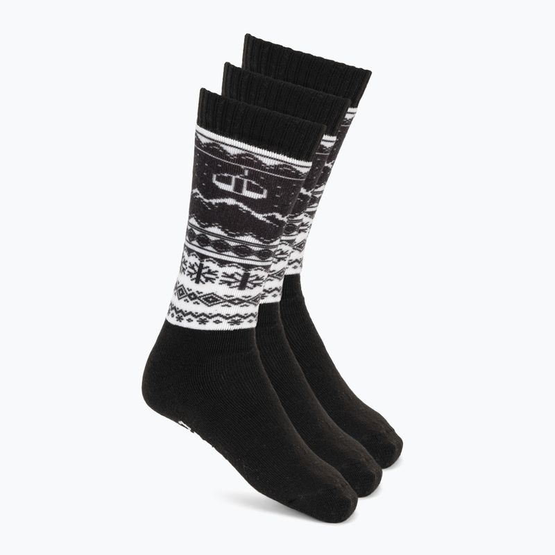 Скиорски чорапи Surfanic Pro Tech 3-pak Fairisle black