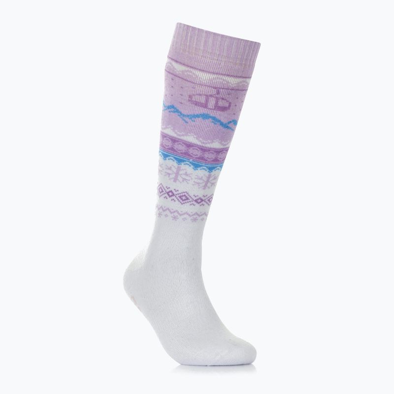 Скиорски чорапи Surfanic Pro Tech Fairisle 3-pak ice lilac 4
