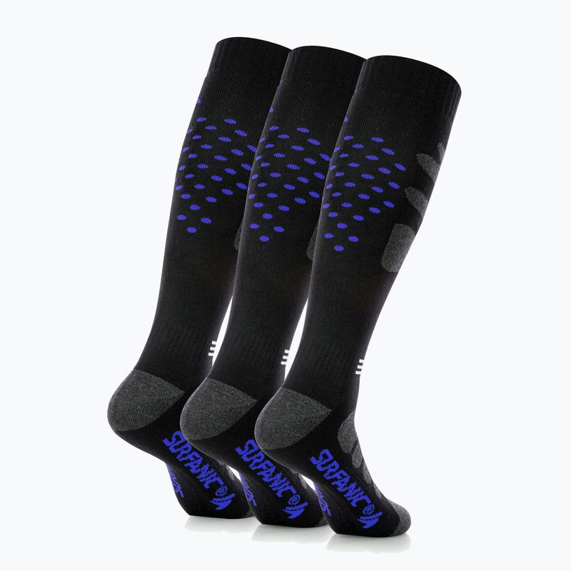 Скиорски чорапи Surfanic Pro Tech Plus 3-pak brilliant blue 2