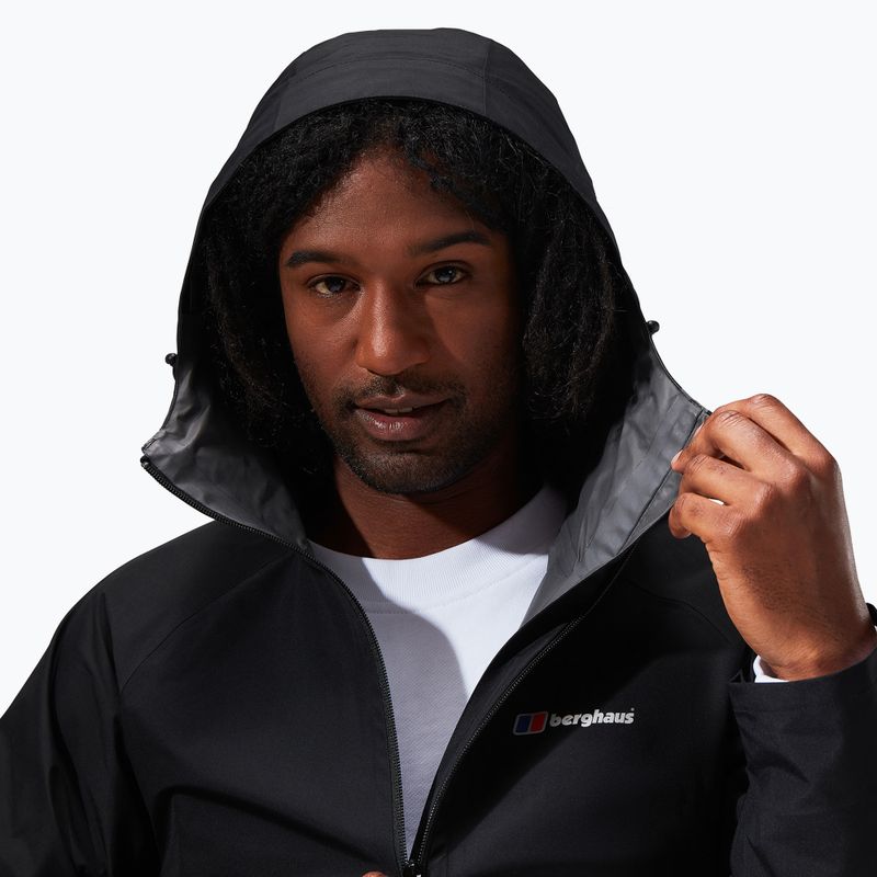 Мъжко яке за дъжд Berghaus Paclite 2.0 Shell black/black 4