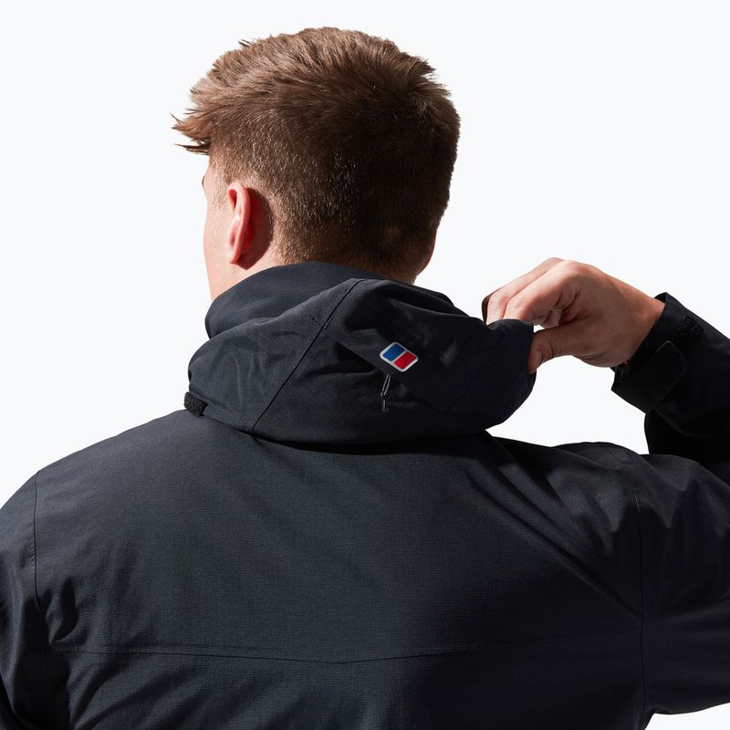 Мъжко яке за дъжд Berghaus Hillwalker IA black/black 5