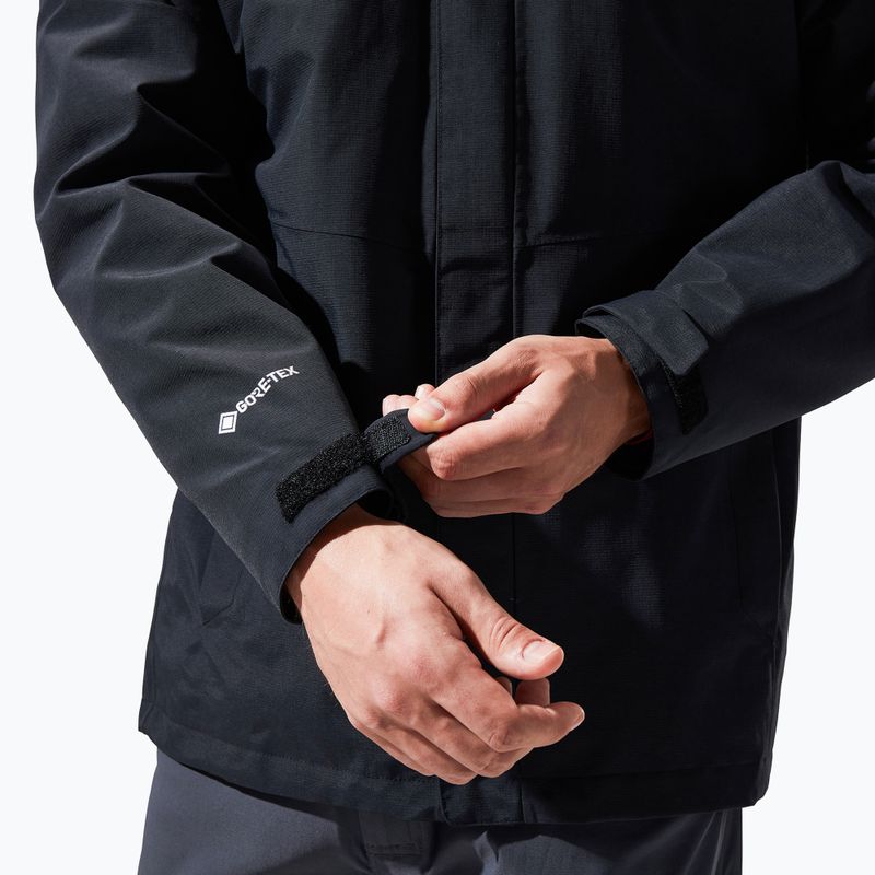 Мъжко яке за дъжд Berghaus Hillwalker IA black/black 9