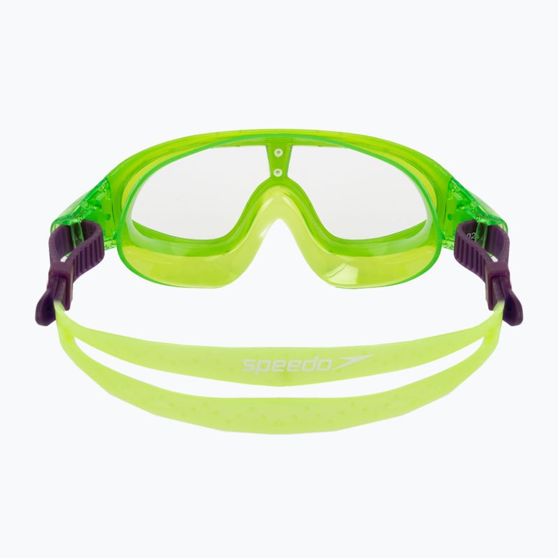Плувна маска Speedo Biofuse Rift Junior зелена 5