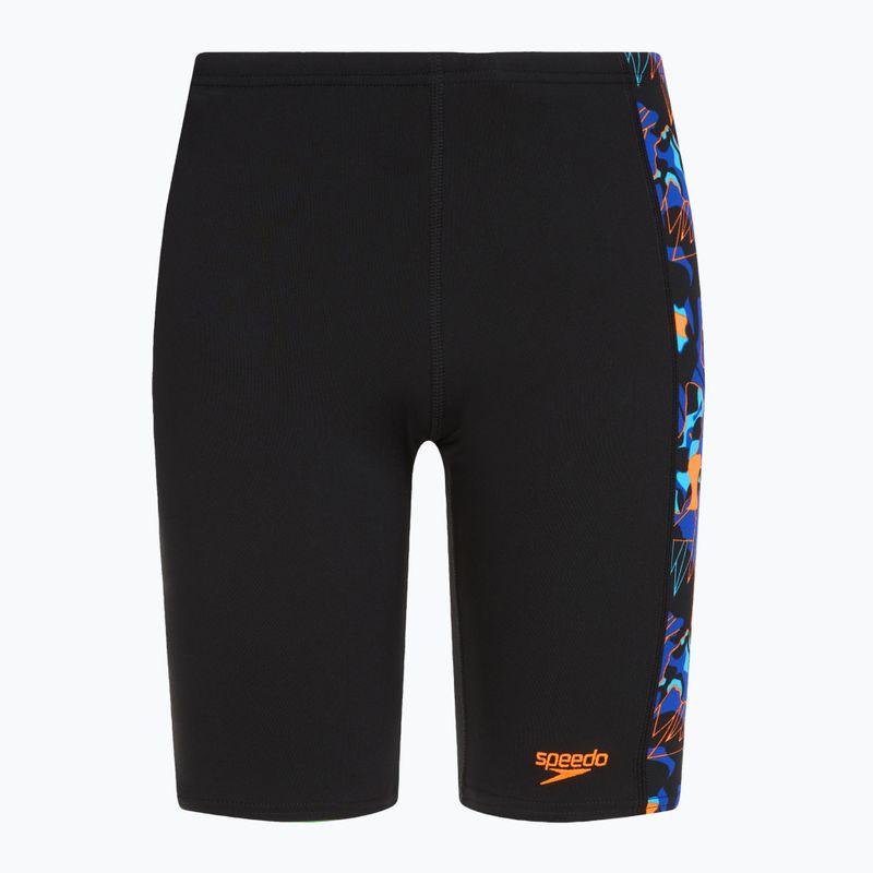 Speedo мъжки плувни ръкавели Allover Panel V3 Jammer black