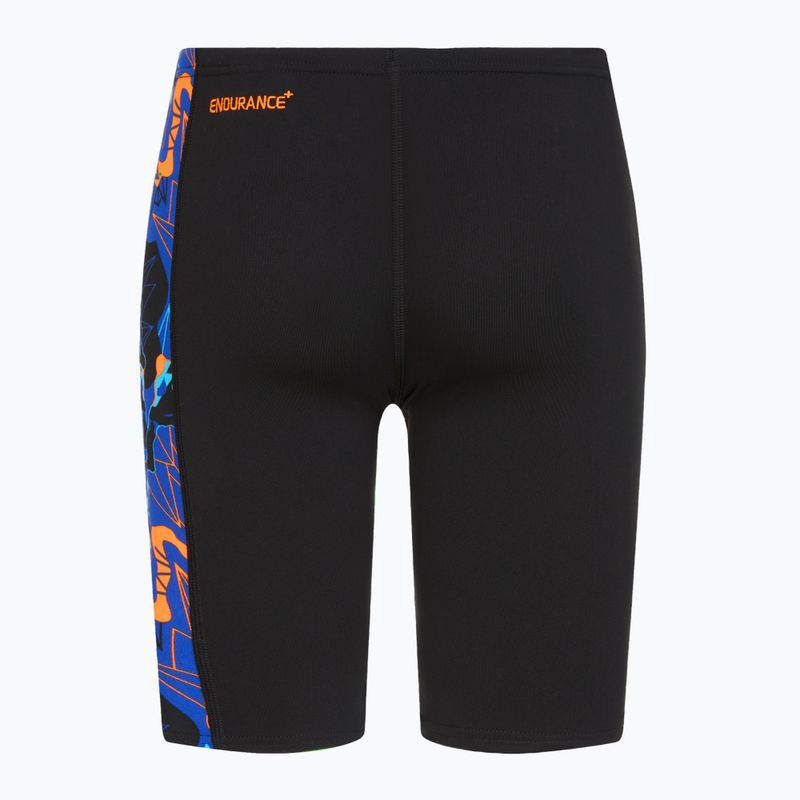 Speedo мъжки плувни ръкавели Allover Panel V3 Jammer black 2