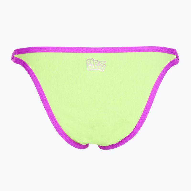Speedo Neon Freestyler X Brief зелено/розово долнище на бански костюм 2