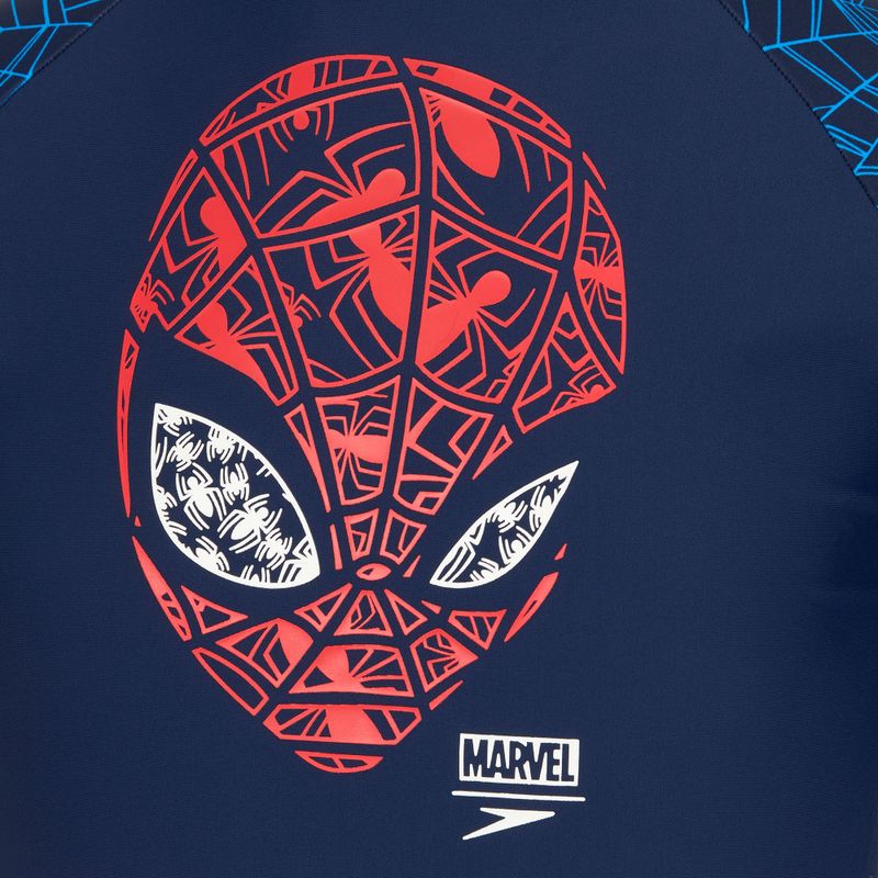 Speedo детска тениска за плуване Spider-Man Sun Top синя 3