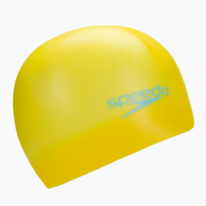 Детска шапка за плуване Speedo Plain Moulded yellow 68-70990D693