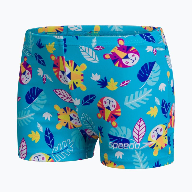 Speedo Allover Digital Aquashort детски бански костюми синьо 68-05394D847 4