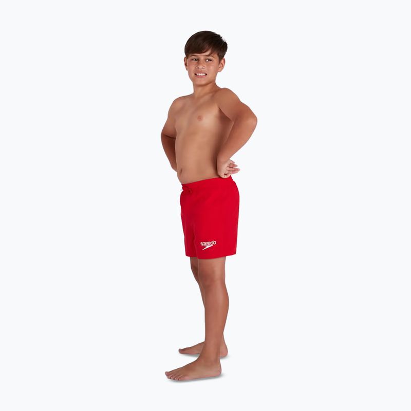 Speedo Essential 13 детски къси панталони за плуване червени 68-124126446 2