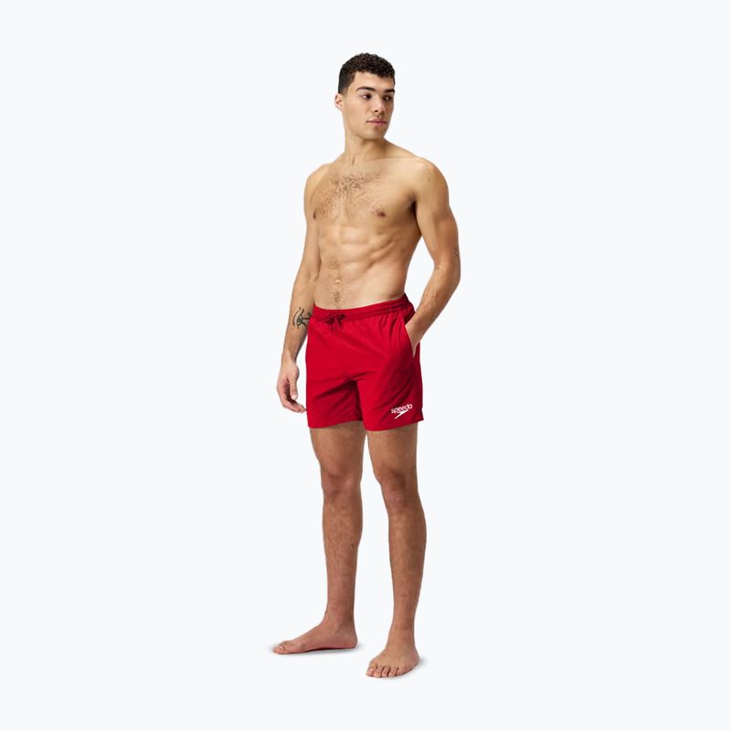 Мъжки къси панталони за плуване Speedo Boom Logo 16 Red 68-124336446 2