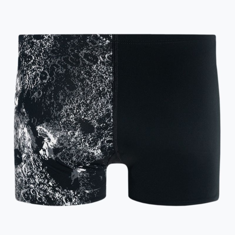 Мъжки боксерки за плуване Speedo Allover V-Cut Aquqshort black/grey 68-09734F330 2