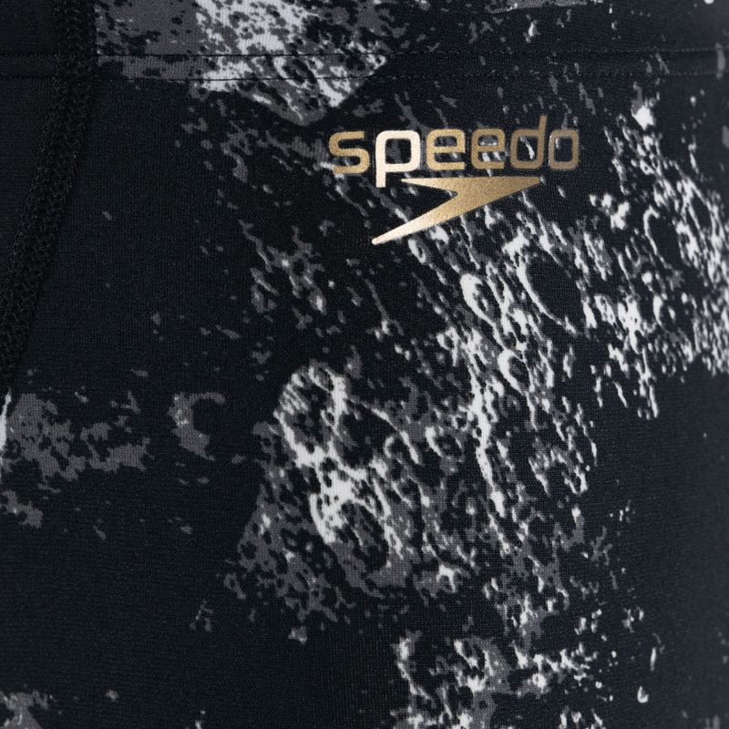 Мъжки боксерки за плуване Speedo Allover V-Cut Aquqshort black/grey 68-09734F330 3