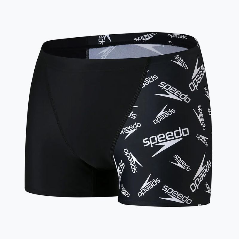 Мъжки боксерки за плуване Speedo Allover V-Cut Aquqshort black 68-09734F392 4