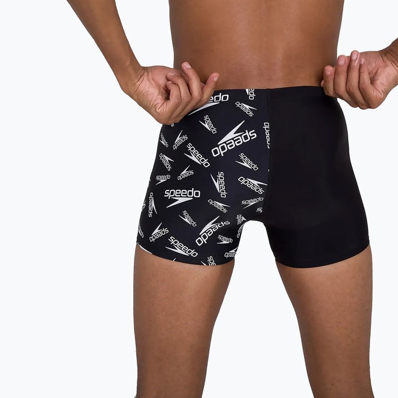 Мъжки боксерки за плуване Speedo Allover V-Cut Aquqshort black 68-09734F392 7