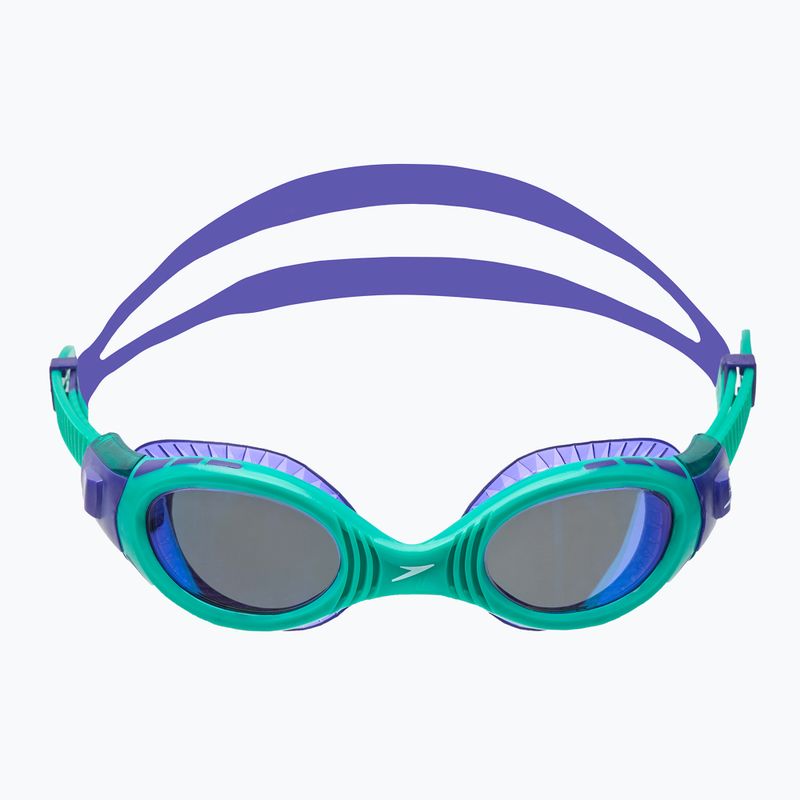 Детски очила за плуване Speedo Futura Biofuse Flexiseal Mirror violet / emerald / saphire blue 2