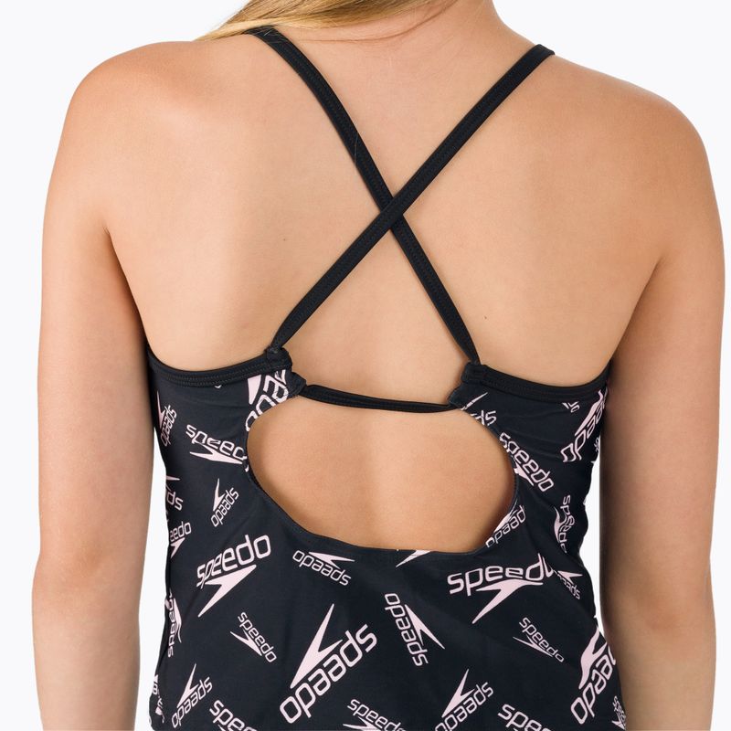 Speedo Танкини с принт и вратовръзка Black 68-12380F390 Детски бански костюм от две части 8