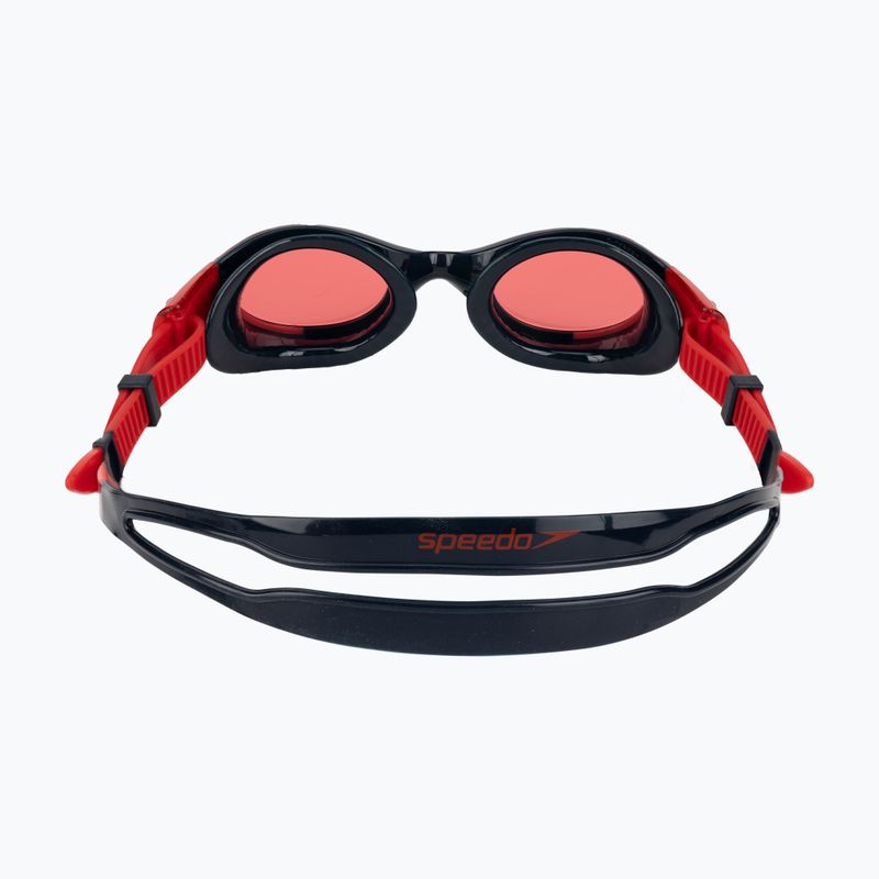 Детски очила за плуване Speedo Futura Biofuse Flexiseal черно-червени 68-11595 5