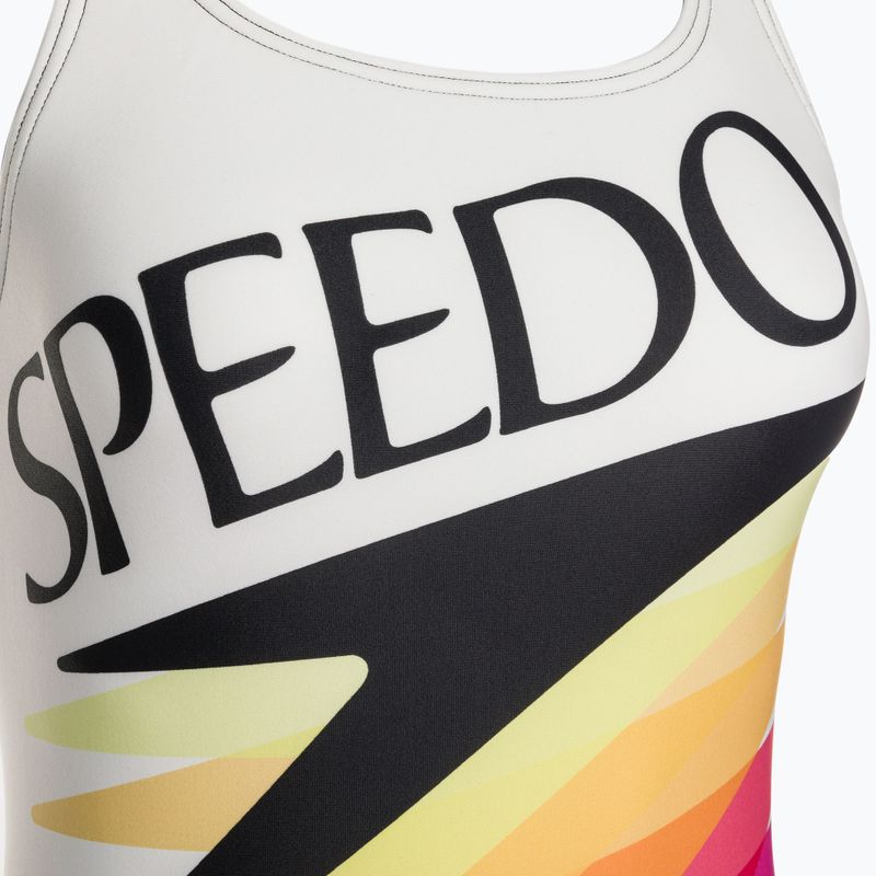 Speedo Retro Placement Medalist дамски бански от една част бял 68-12199G072 8