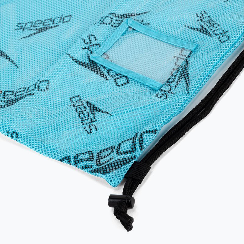 Speedo Печатана мрежеста чанта синя 8-12813 2