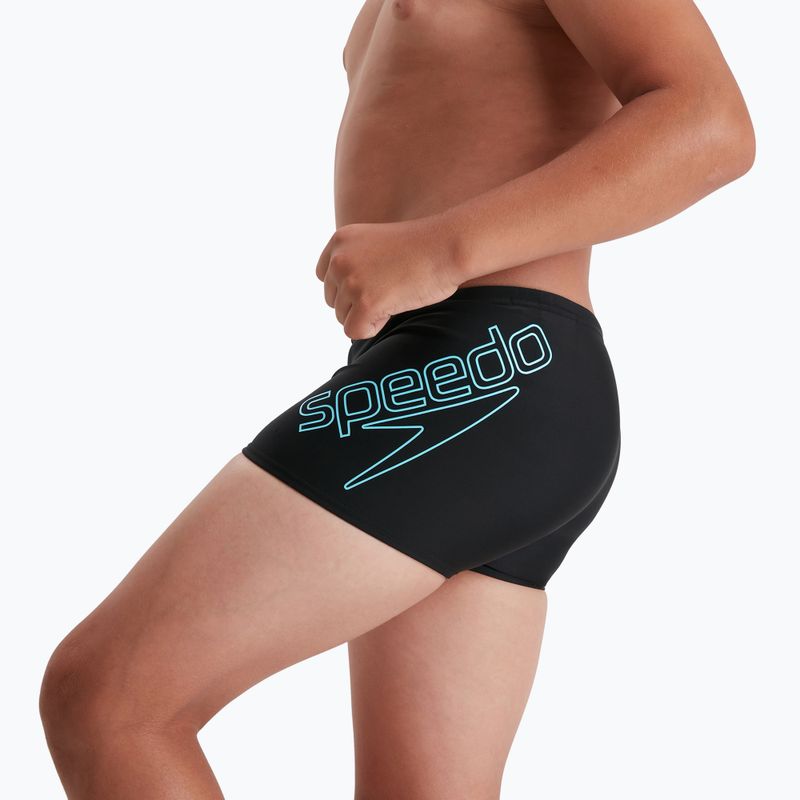 Speedo Boom Logo Placement мъжки боксерки за плуване черни 68-12406F888 7