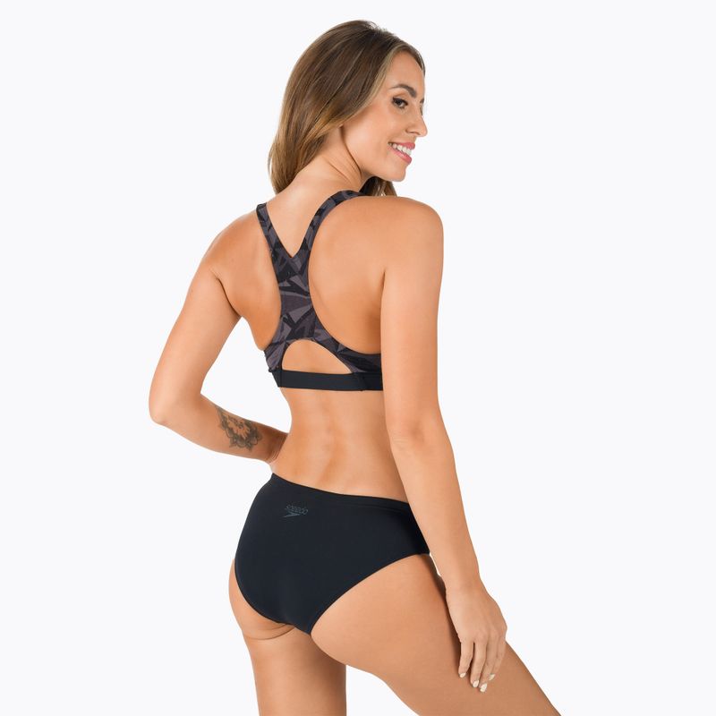 Speedo Hyperboom Bikini дамски бански от две части черен 68-13469G718 3
