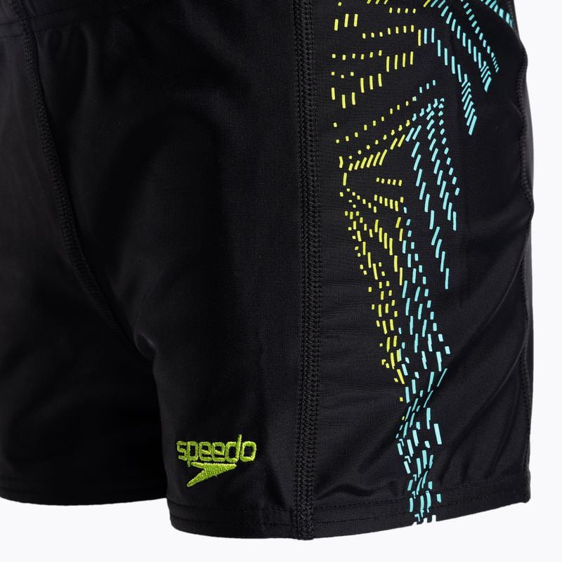 Детски бански Speedo Plastisol Placement черен 68-09530G690 3