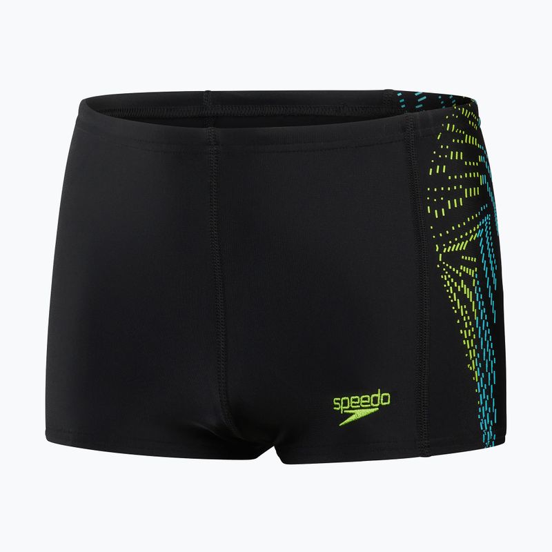 Детски бански Speedo Plastisol Placement черен 68-09530G690 6